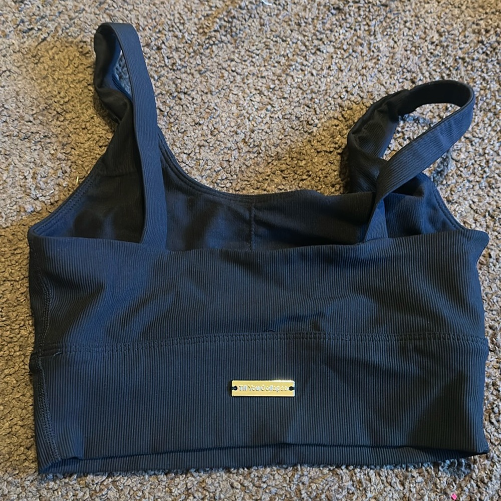 Ribbed sport bra